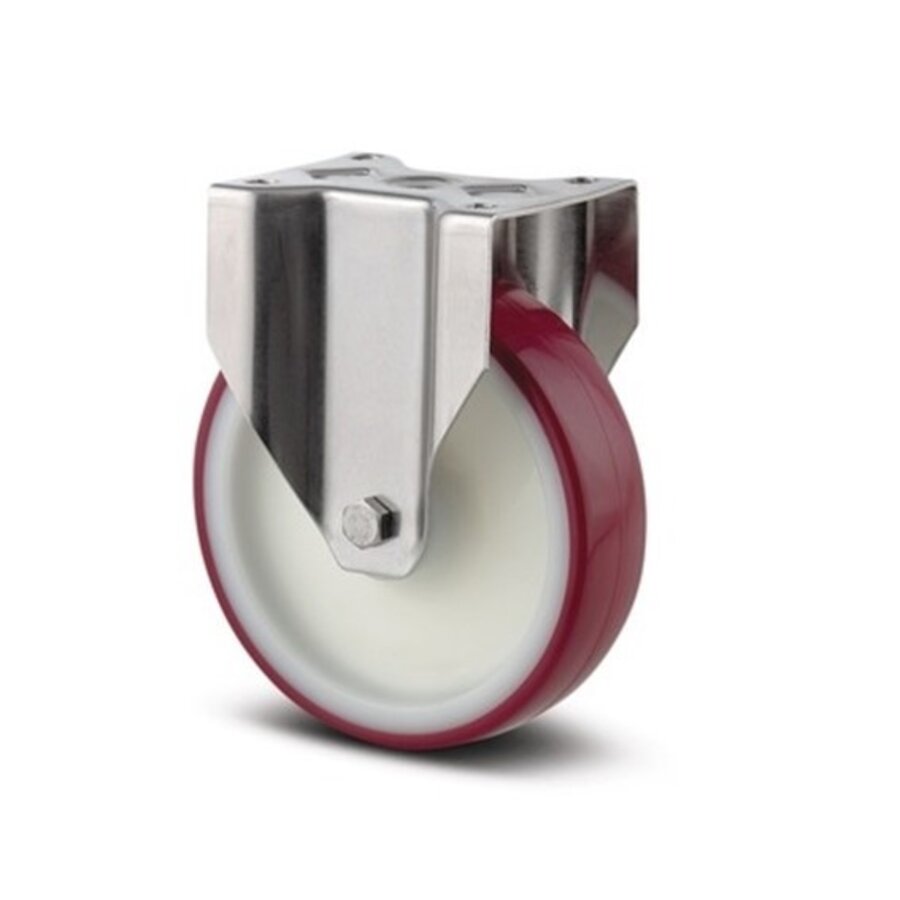 TENTE Bokwiel RVS 125 8NOP plaat-1