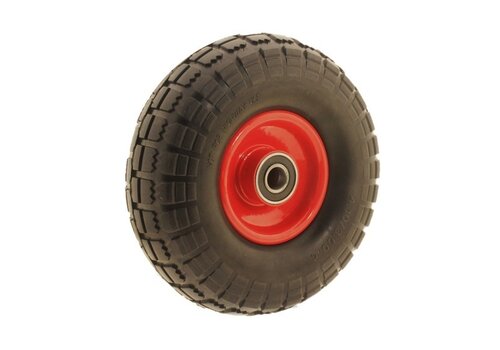 Massief 255mm metaal velg asgat 20m (Basis kwaliteit) 