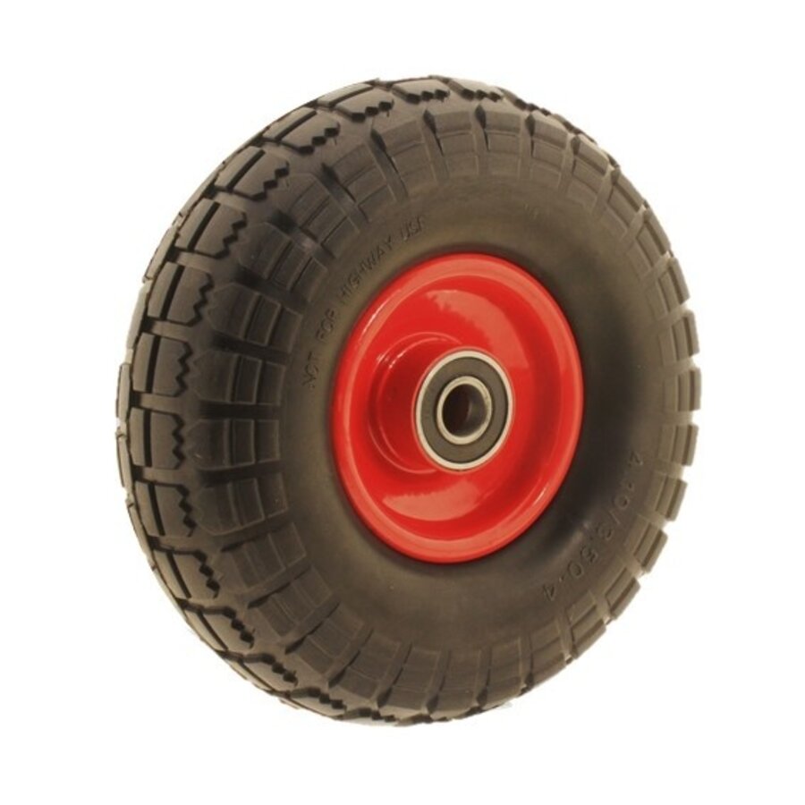 Massief 255mm metaal velg asgat 20m (Basis kwaliteit)-1
