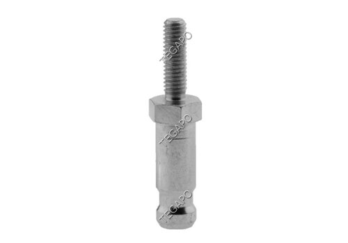 Stift 10mm schroefdraad M6x20mm 