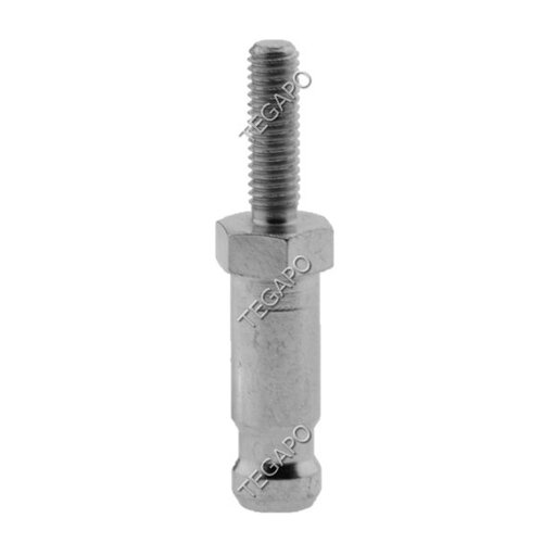 Stift 10mm schroefdraad M6x20mm 