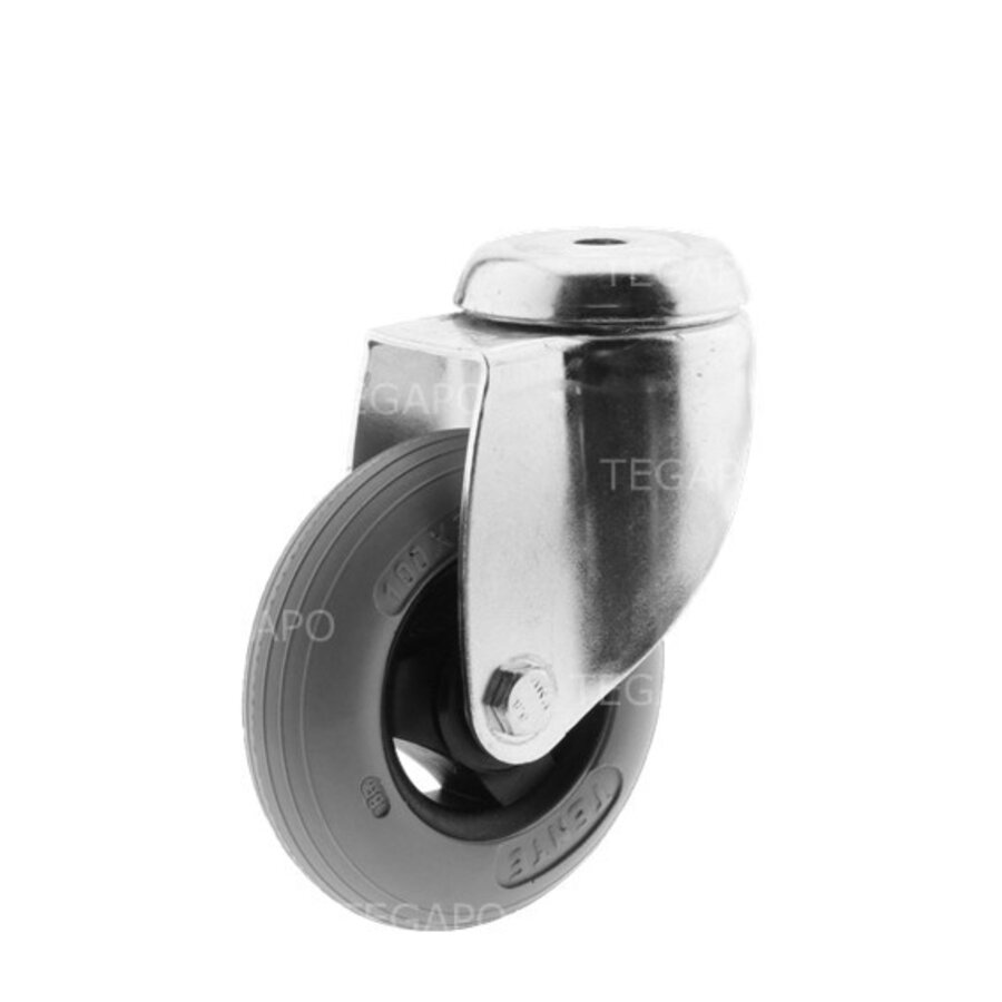 TENTE zwenkwiel unilast rubber 100 3KS boutgat-1