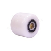 Palletwagenwiel nylon 82x70mm asgat 17mm