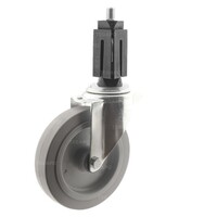 Zwenkwiel elastisch rubber 200 3KO vierkante koker 32-35mm