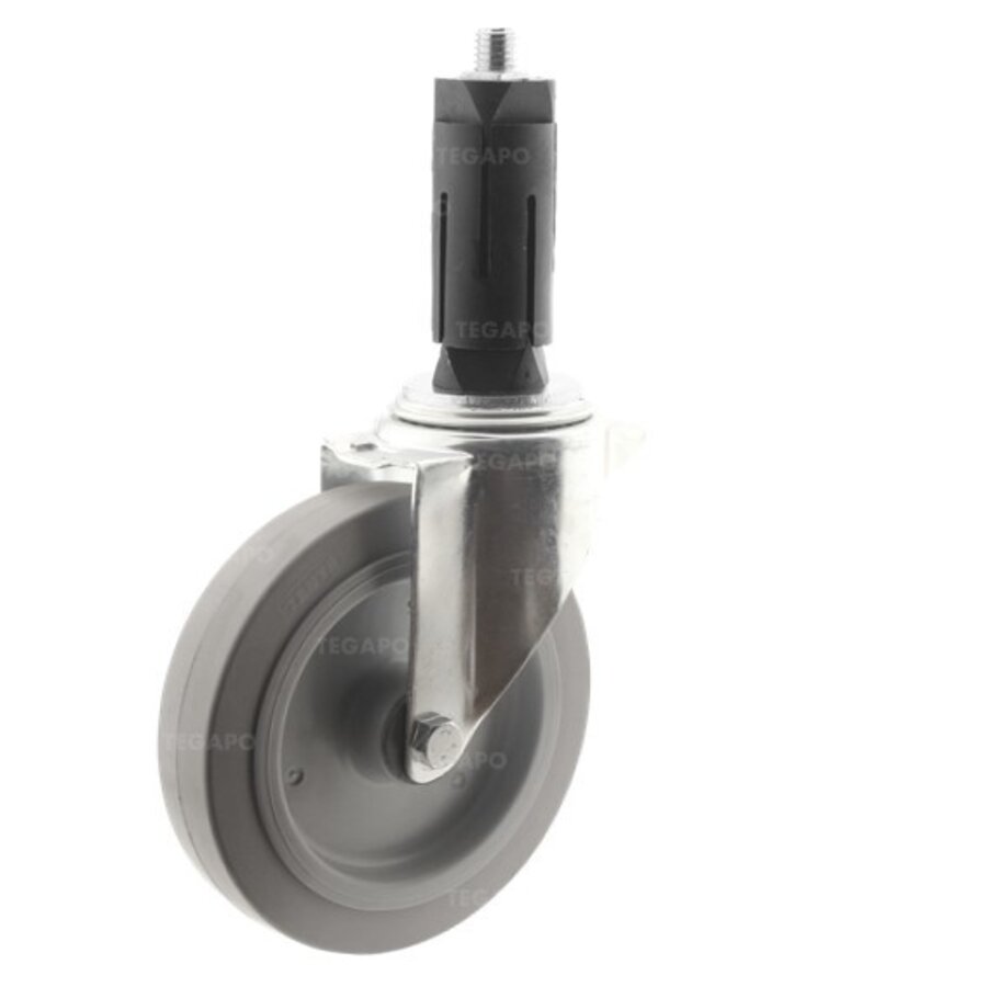 Zwenkwiel elastisch rubber 200 3KO ronde buis 31-35mm-1