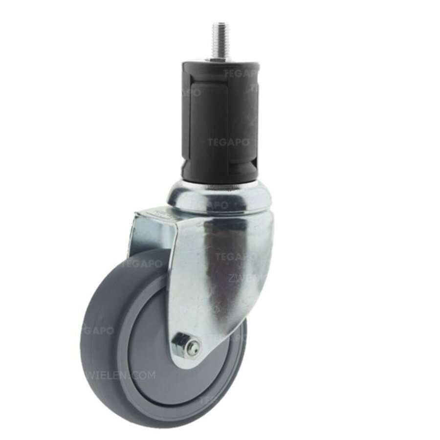 Zwenkwiel 100 verzinkt 2TPKO ronde buis 36-39mm-1