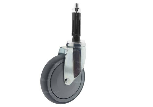 Zwenkwiel 150 verzinkt 2TPKO ronde buis 21,5-24mm 