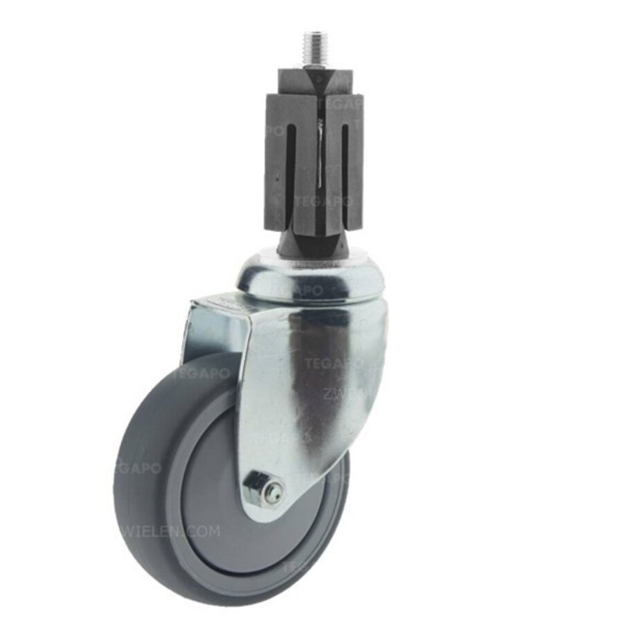 Zwenkwiel 100 verzinkt 2TPKO vierkante koker 27-30mm-1