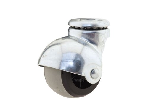 TENTE zwenkwiel 40mm verzinkt 1TP design boutgat 