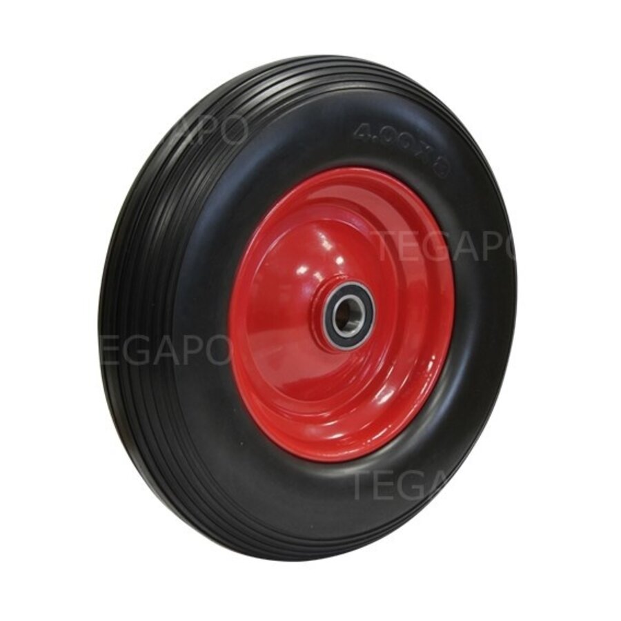 OSMI PU band 390mm metaal rood-1