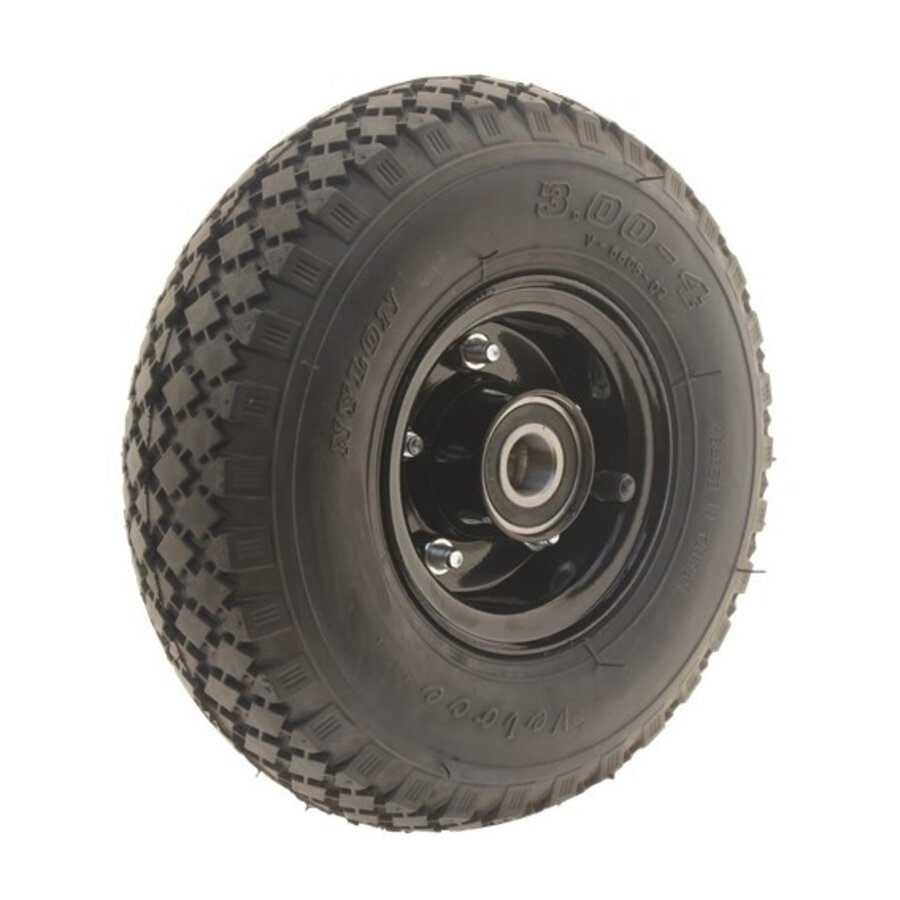 Steekwagenwiel luchtband asgat 20mm PRO Xtreme zwart-1