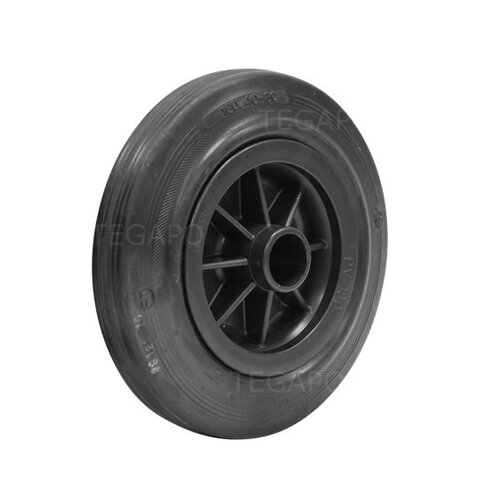 Rubber wiel 160mm 3KO asgat 23mm 