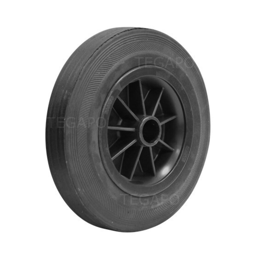Rubber wiel 200mm 3KO asgat 23mm-1