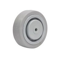 thumb-Elastisch rubber wiel 100mm 3KO kogellager asgat 8mm-1