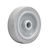 Elastisch rubber wiel 125mm 3KO asgat 20mm