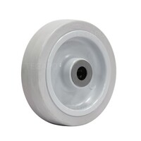thumb-Elastisch rubber wiel 160mm 3KO rollager asgat 20mm-1
