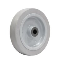thumb-Elastisch rubber wiel 200mm 3KO rollager asgat 20mm-1