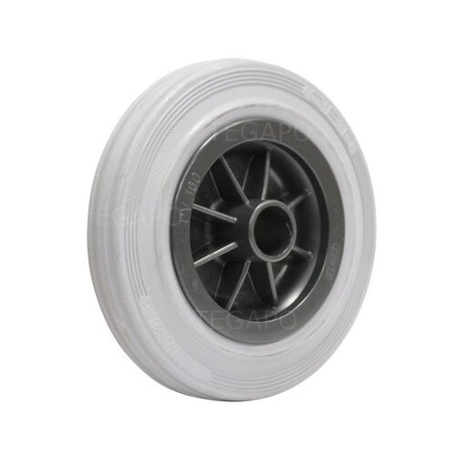 Rubber indoor wiel 160mm 3KO asgat 23mm 