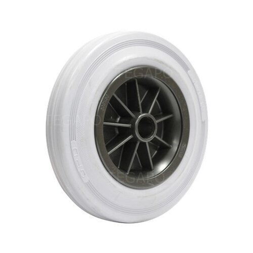 Rubber indoor wiel 200mm 3KO asgat 23mm 