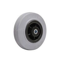 thumb-Rubber indoor wiel 100mm 3KO rollager asgat 8mm-1