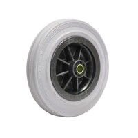 thumb-Rubber indoor wiel 160mm 3KO rollager asgat 12mm-1
