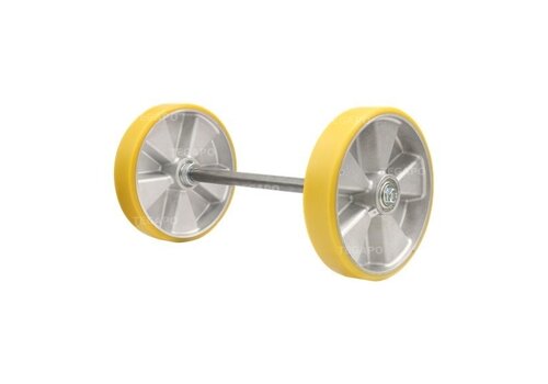 Wielstel 100cm polyurethaan 5SO 250mm  Wielstel 100cm polyurethaan 5SO 250mm