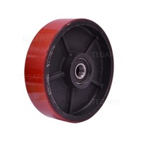 thumb-Palletwagen stuurwiel PU staal 180mm-2