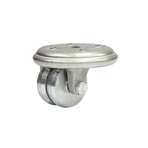 Zwenkwiel zwaarlast laag 50mm staal 