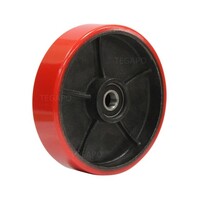 thumb-Palletwagen stuurwiel PU staal 200mm-2