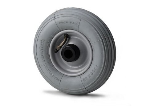 Luchtband 200mm, asgat 20mm, naaflengte 55mm, rollager 