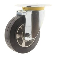 thumb-Zwenkwiel rubber 160 5SO plaat (gebruikt)-2
