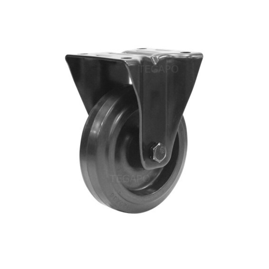 Bokwiel 125mm zwart Pro editie-1