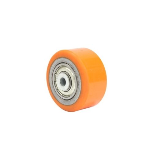 PU wiel 50mm 3LPU kogellager asgat 10mm  PU wiel 50mm 3LPU kogellager asgat 10mm