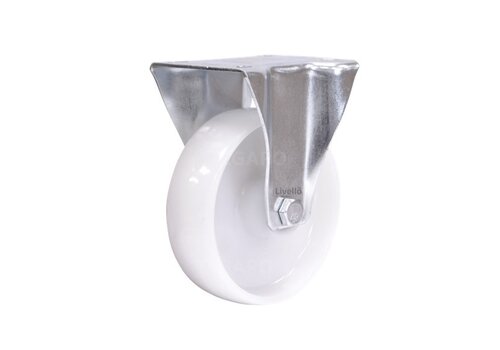 EdelRader bokwiel nylon 125mm 2NO plaat 