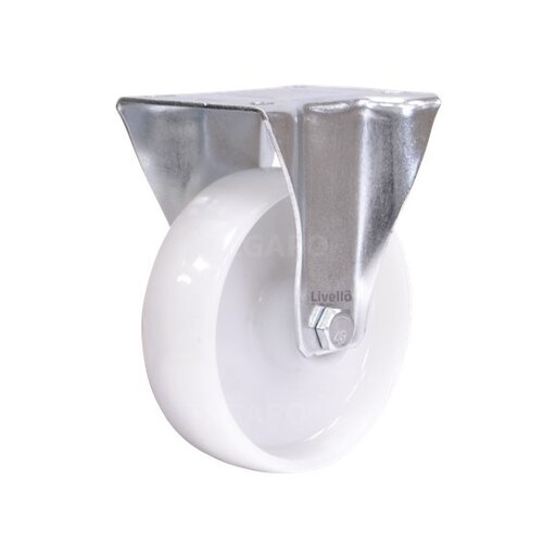 EdelRader bokwiel nylon 125mm 2NO plaat 