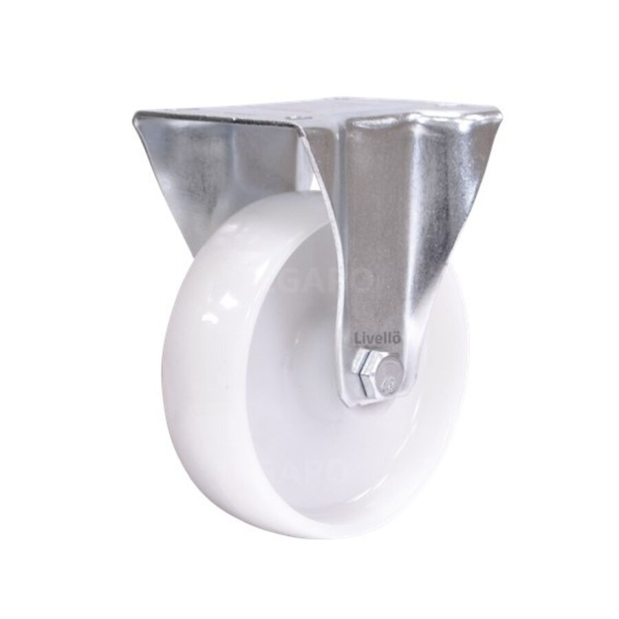 EdelRader bokwiel nylon 125mm 2NO plaat-1