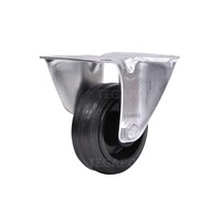 EdelRader bokwiel rubber 80mm 2KO plaat