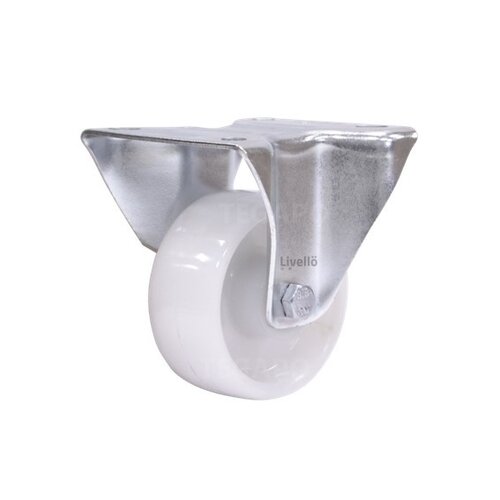 EdelRader bokwiel nylon 80mm 2NO plaat 