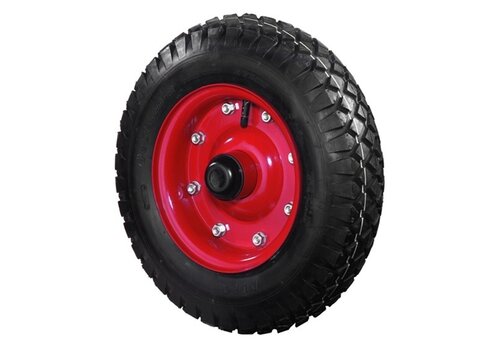 BSR luchtband 410mm metaal rood asgat 30mm 