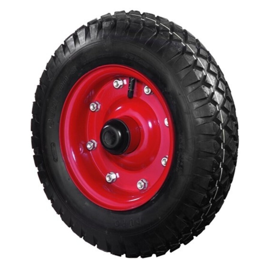 BSR luchtband 410mm metaal rood asgat 30mm-1