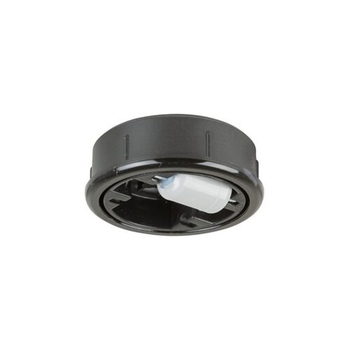Inbouw zwenkwiel rond harde vloer 60mm doorsnede rond 