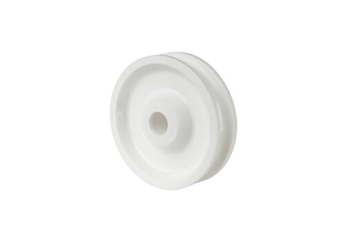BSR groefwiel nylon 40mm glijlager asgat 6mm  BSR groefwiel nylon 40mm glijlager asgat 6mm