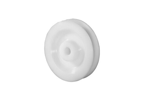 BSR groefwiel nylon 73mm glijlager asgat 10mm 