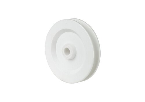 BSR groefwiel nylon 90mm glijlager asgat 10mm 