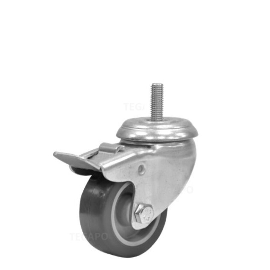 Zwenkwiel 50 verzinkt 1PU M8x19mm met rem-1
