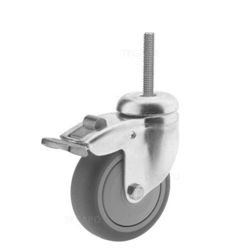 Zwenkwiel 75 verzinkt 2TPKO M6x52mm met rem 