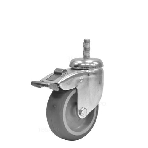 Zwenkwiel 75 verzinkt 2TP M6x17mm met rem 