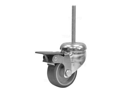 Zwenkwiel 50 verzinkt 2TP M6x52mm met rem 