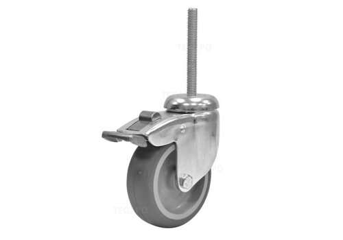 Zwenkwiel 75 verzinkt 2TP M6x52mm met rem 