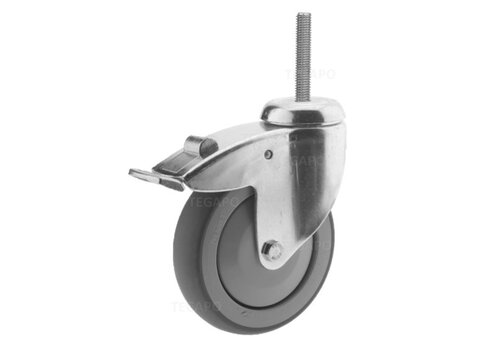 Zwenkwiel 125 verzinkt 2TPKO M8x52mm met rem 